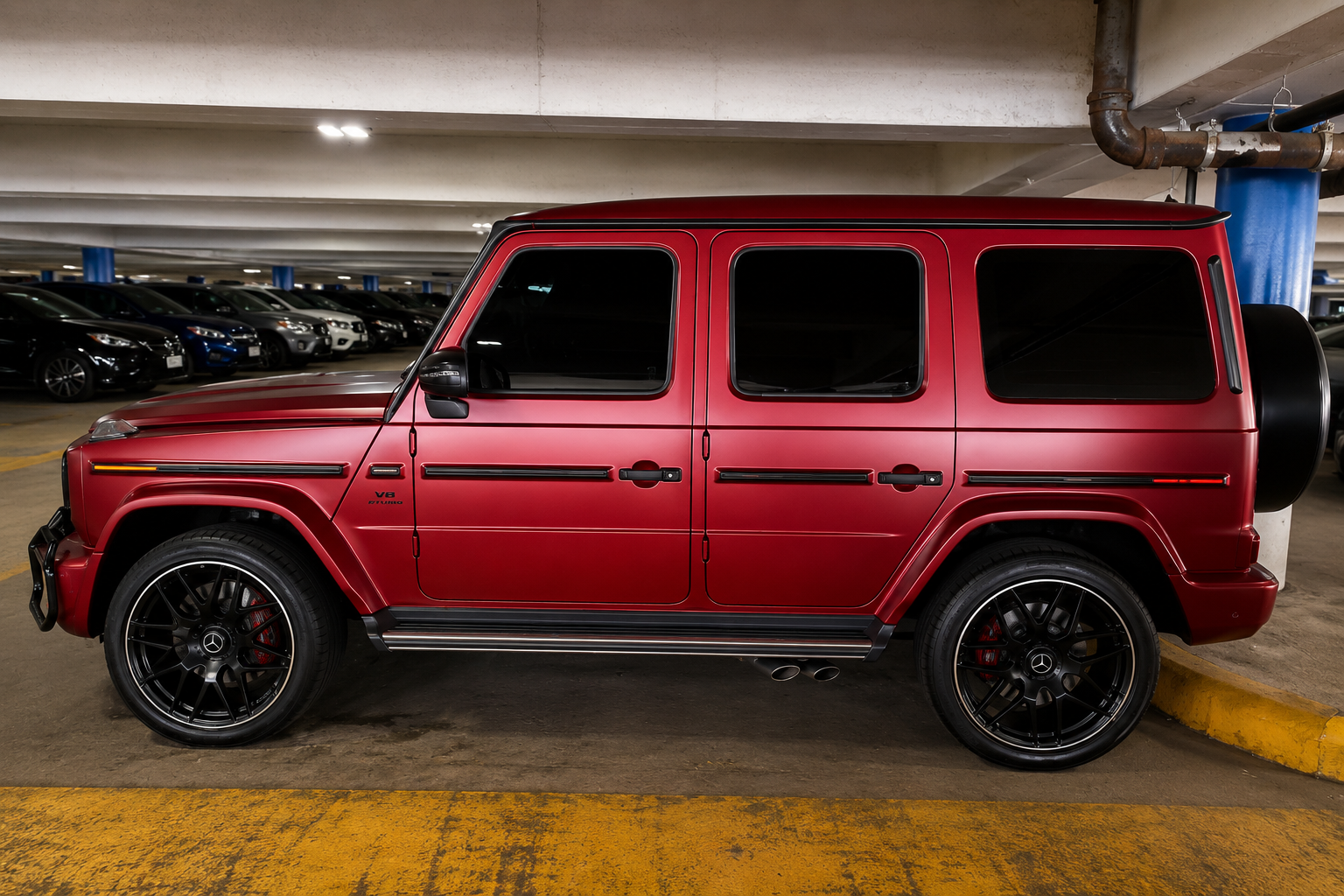 Mercedes G-Wagon exterior detail