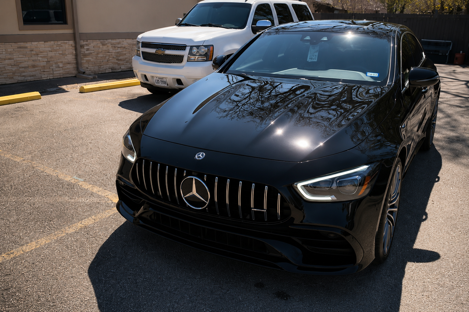 Mercedes-AMG GT with ceramic coating
